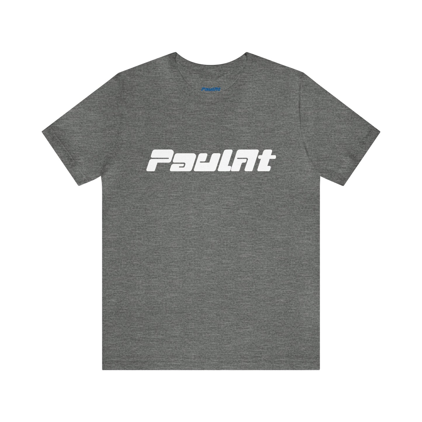 PaulAt White Logo Unisex T-Shirt