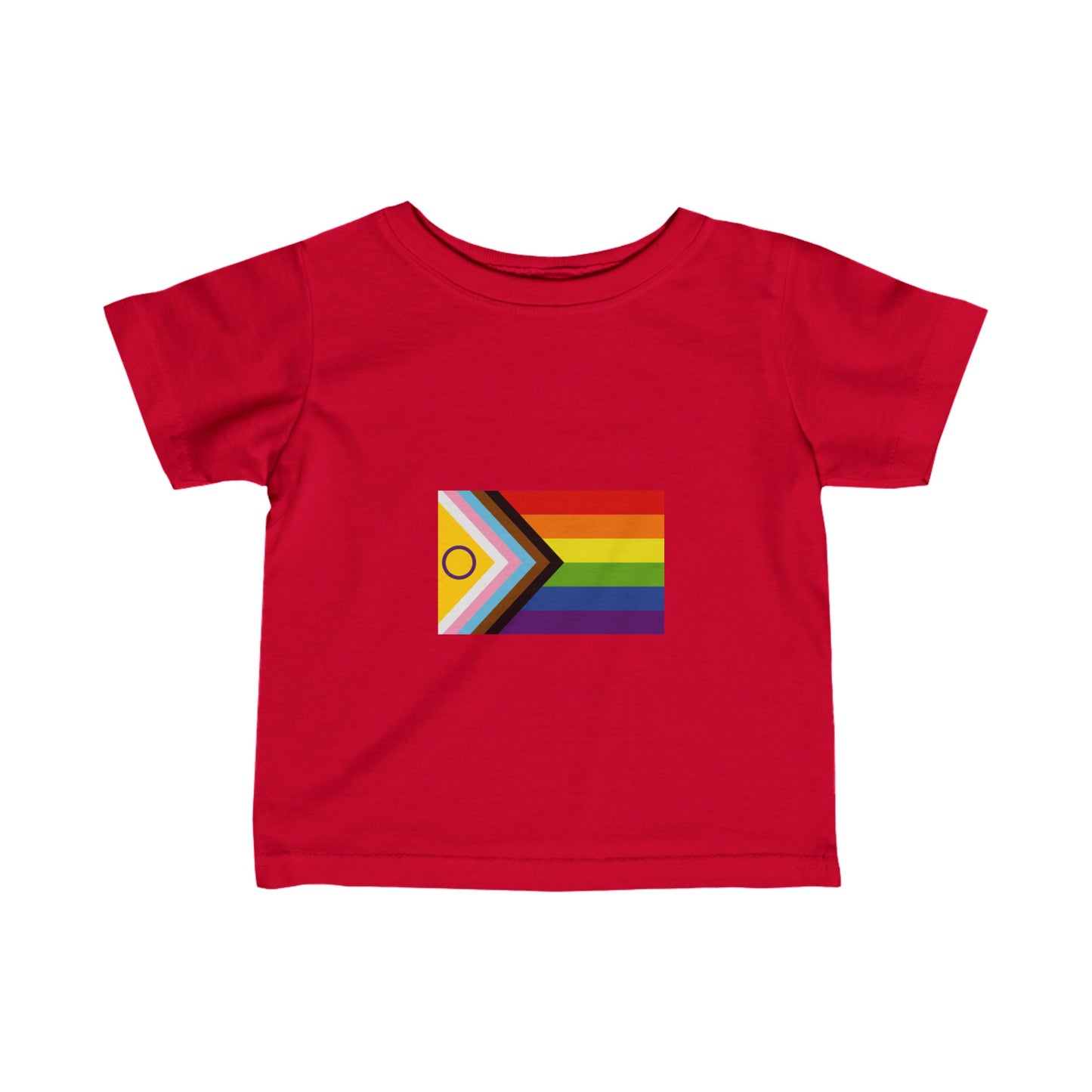 Intersex Inclusive Pride Graphic Infant T-Shirt (Perfect for babies who are born intersex!)