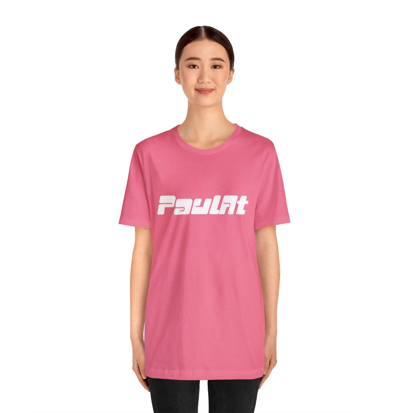 PaulAt White Logo Unisex T-Shirt