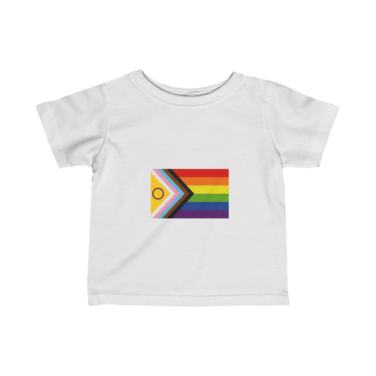 Intersex Inclusive Pride Graphic Infant T-Shirt (Perfect for babies who are born intersex!)