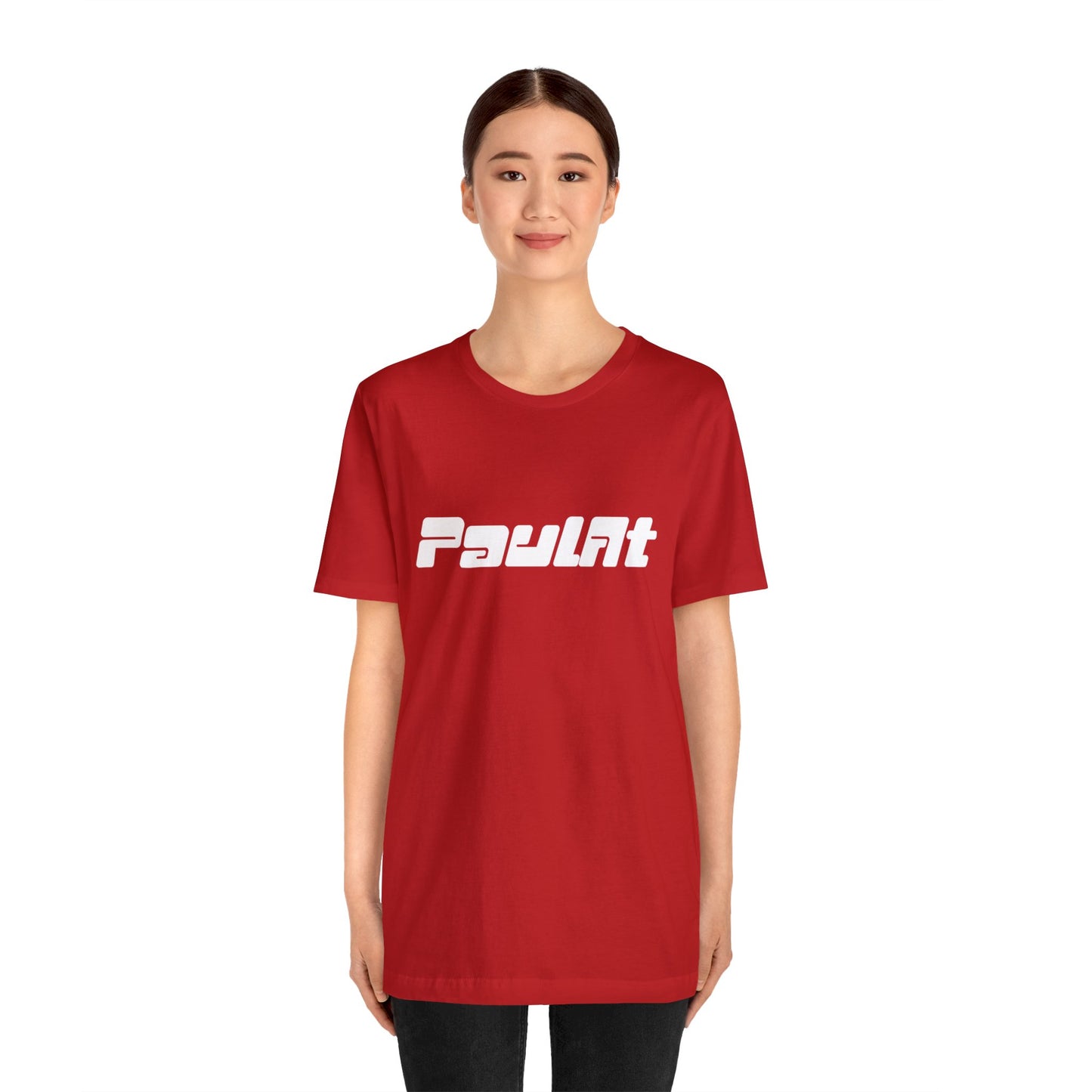 PaulAt White Logo Unisex T-Shirt