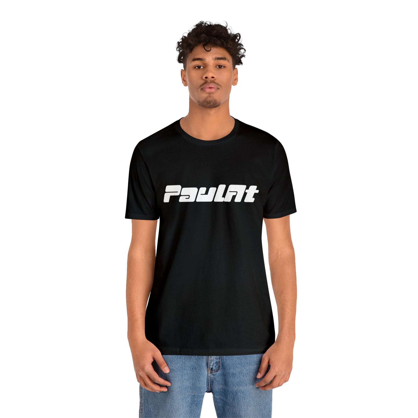 PaulAt White Logo Unisex T-Shirt