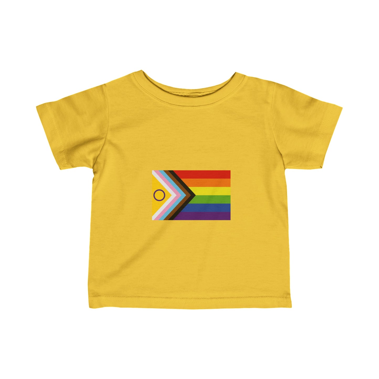 Intersex Inclusive Pride Graphic Infant T-Shirt (Perfect for babies who are born intersex!)