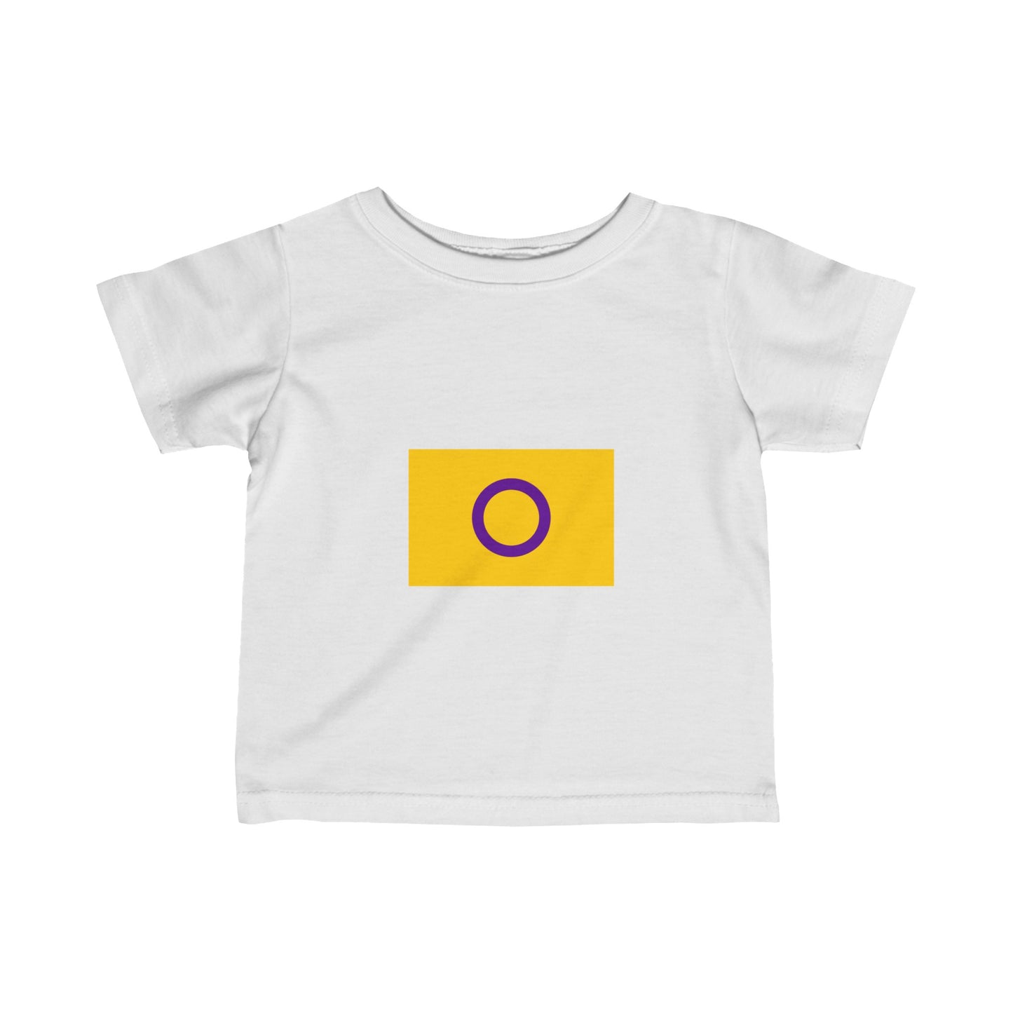 Intersex Pride Graphic Infant T-Shirt (Perfect for babies who are born intersex!)