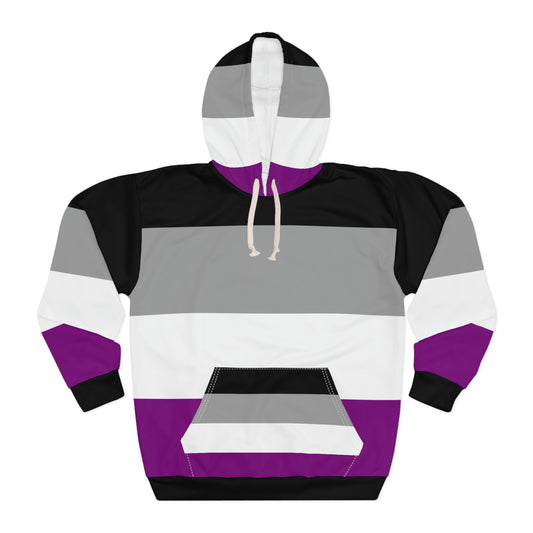 Asexual Pride Unisex Pullover Hoodie