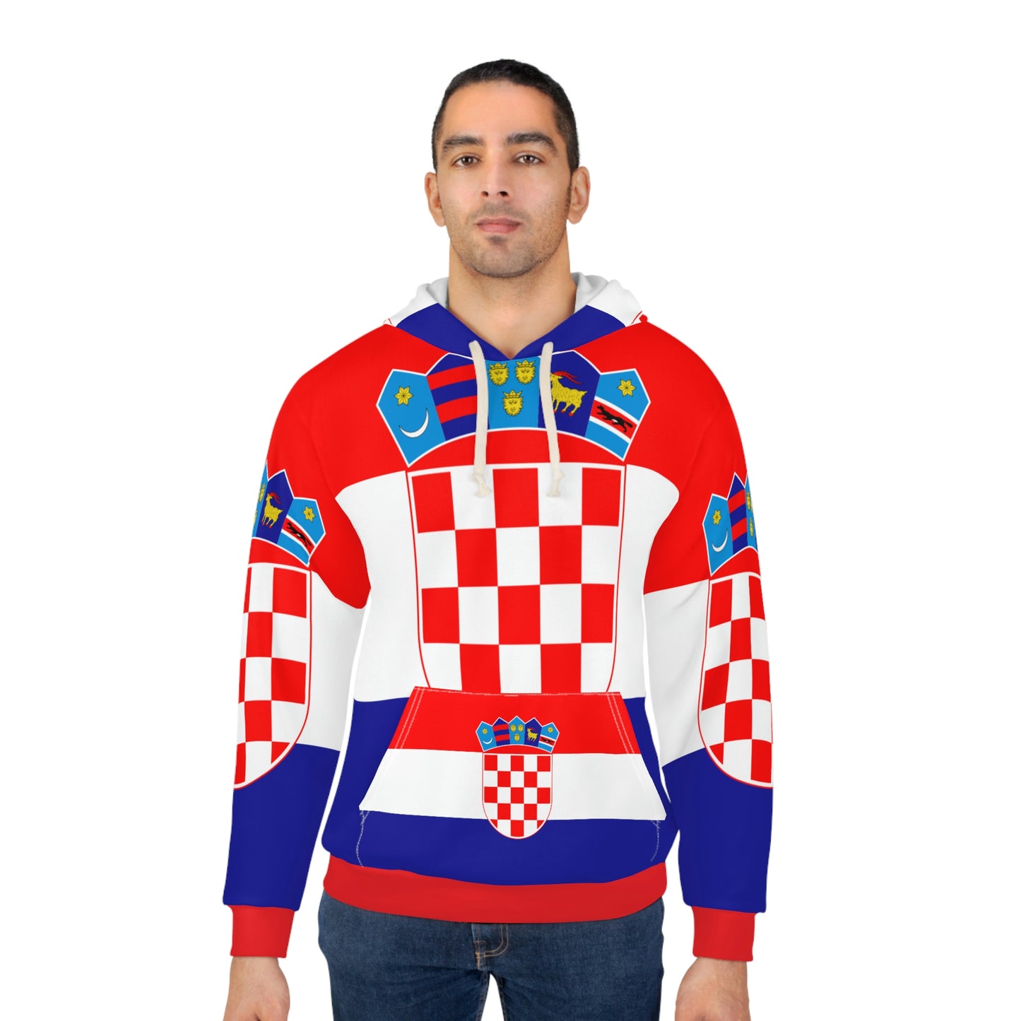 Croatia Unisex Pullover Hoodie