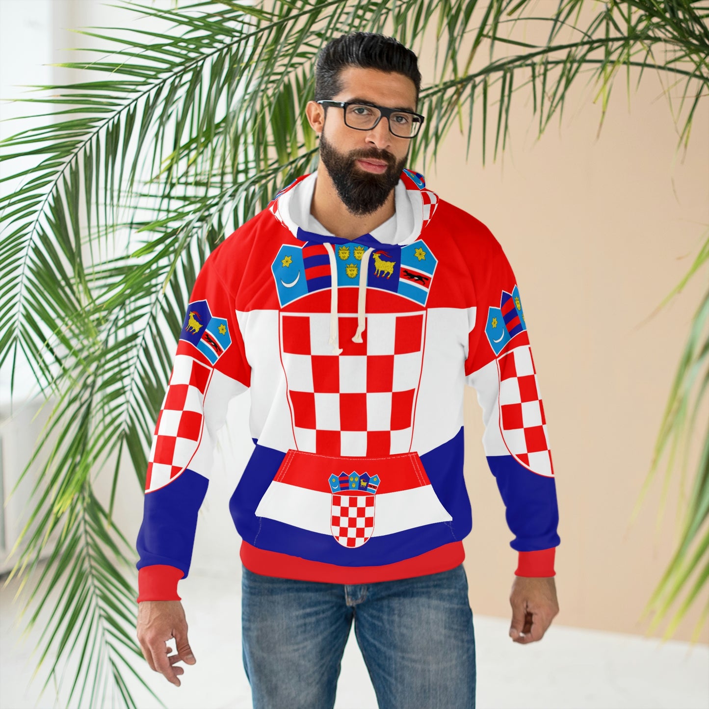 Croatia Unisex Pullover Hoodie