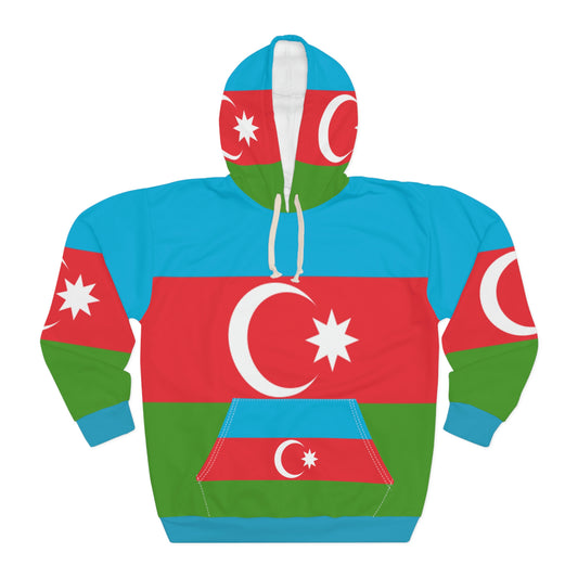 Azerbaijan Unisex Pullover Hoodie