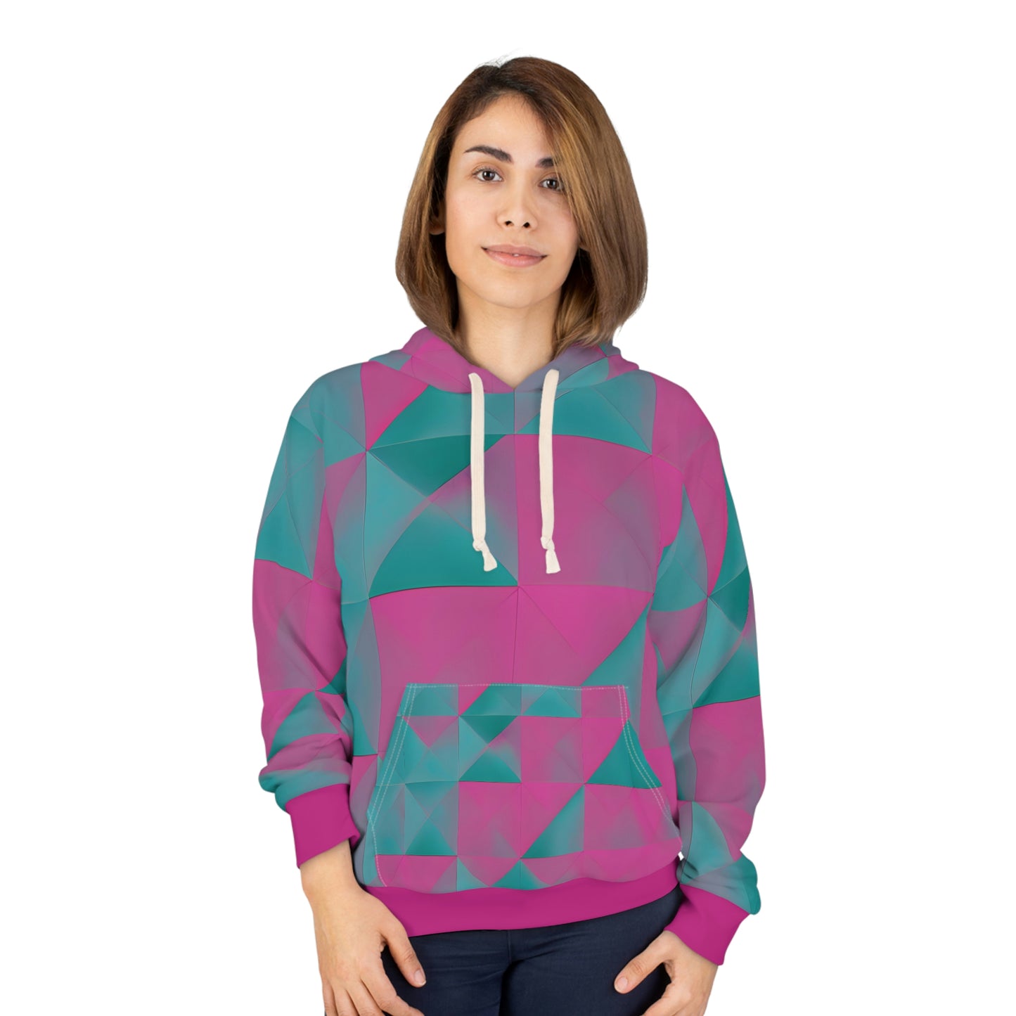 Vaporwave Pattern 4 Unisex Pullover Hoodie